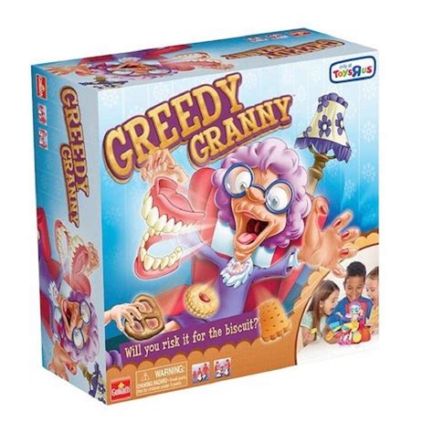 Greedy Granny Game By Goliath Will You Risk It For A Biscuit Christmas Usa New 1901067309