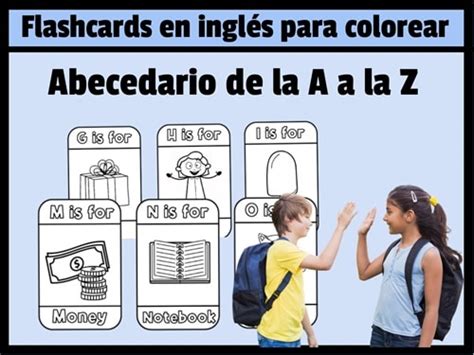 Tarjetas Del Abecedario En Ingl S Para Imprimir De La I A La L