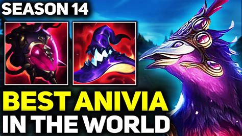 Rank 1 Best Anivia In Season 14 Amazing Gameplay League Of Legends