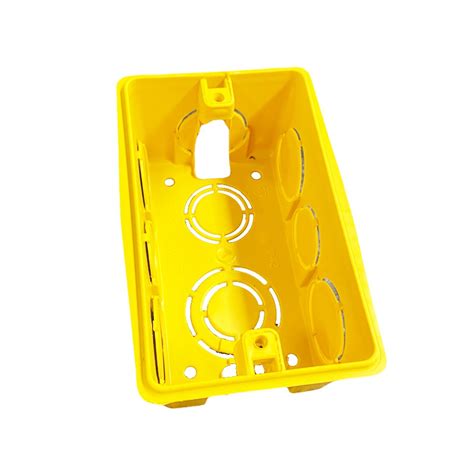 Caixa De Luz 4x2 Amarela Kit C 30 Unidades Obras Construcao Shopee