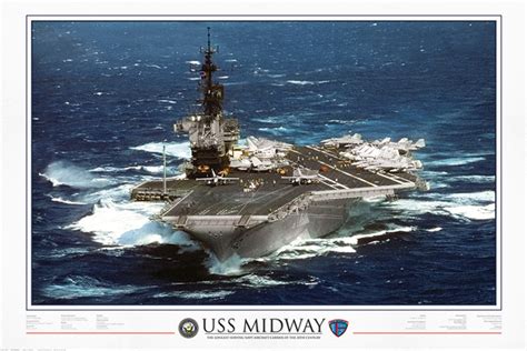 USS Midway - 1945 to 1997 - Athena Posters