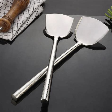 Nipiin By Mitsushi Chef Utensils Large Spatula Soup Spoon Stainless