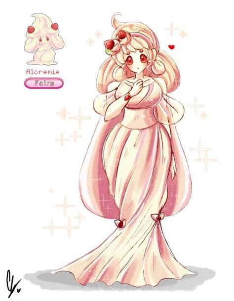 Alcremie Gijinka By Iingo On Deviantart Pokemon Gijinka Cute Pokemon