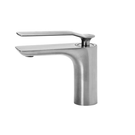 Monocomando Para Lavat Rio Mm Rainbow Brushed Nickel Doka Condec