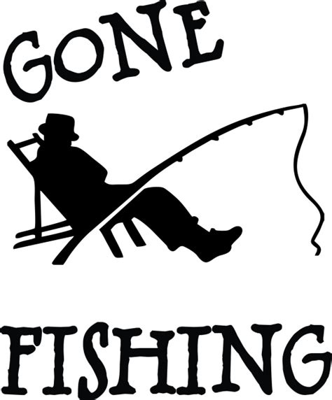 gone fishing clipart black and white 10 free Cliparts | Download images ...