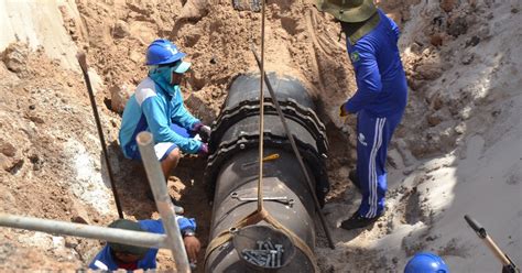 Natal Caern Conclui Servi O De Reparo Em Adutora Na Avenida