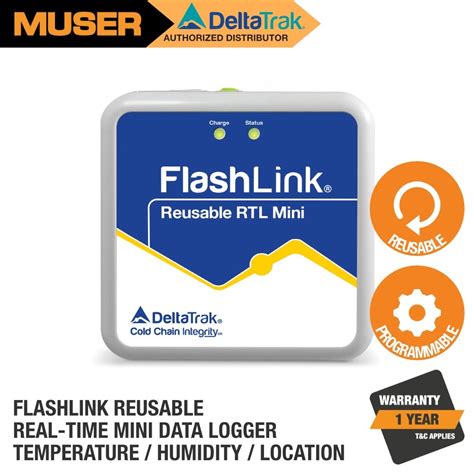 22302 02 Flashlink Reusable Real Time Mini Data Logger Reusable Real