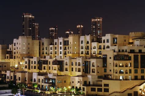 Dubai skyline stock photo. Image of arabic, real, hotel - 17356540