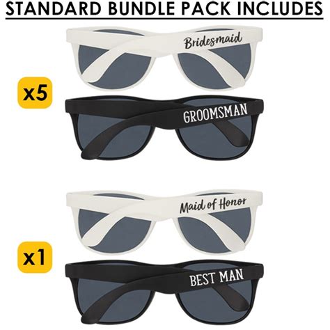 Standard Wedding Party Sunglasses Bundle Totally Wedding