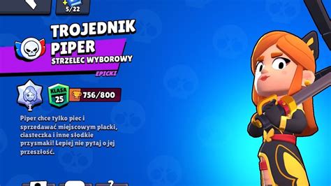 WBILEM MOJOM DRUGA 25 RANGE W BRAWL STARS NA PIPER YouTube