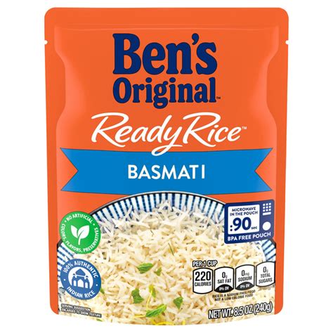 Save On Ben S Original Second Ready Rice Basmati Order Online