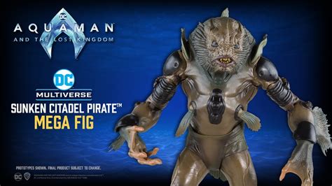 New Dc Multiverse Sunken Citadel Pirate Mega Fig Action Figure