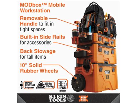 Klein Tools 54802mb Modbox Rolling Toolbox Tequipment