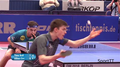 Timo Boll Vs Kilian Ort German National Championship Final