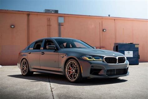2022 Bmw M5 Cs 502 Miles Frozen Brands Hatch Gray Metallic 4d Sedan ...
