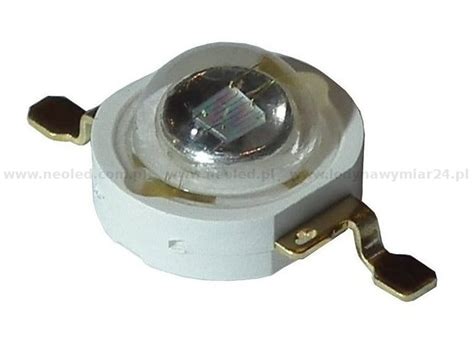 Dioda LED Helixeon Emiter 1W Czerwona 630nm 87lm HMHP E1HR NEO LED