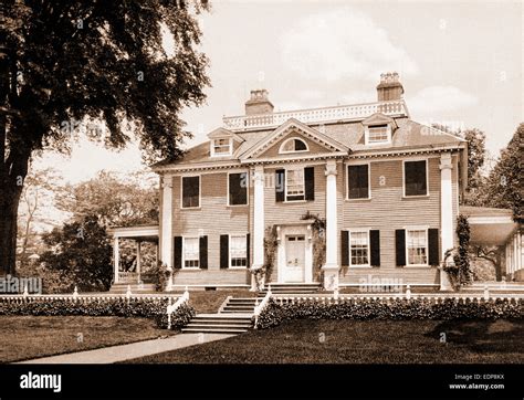 The Longfellow House, Cambridge, Longfellow, Henry Wadsworth, 1807-1882, Homes and haunts ...