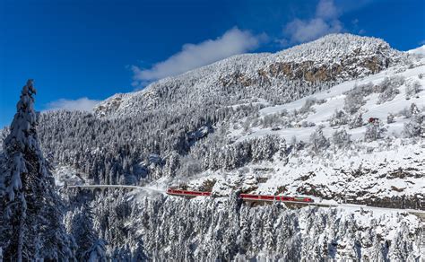 Ge 4 4 III 644 Der RhB Zwischen Alvaneu Und Filisur