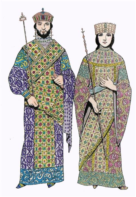 Byzantine Empire Byzantine Art Historical Dresses Historical