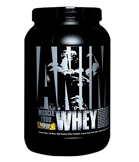 Free Universal Nutrition Animal Whey Protein Powder Supplement Sample