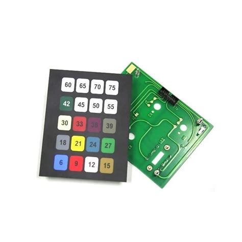 Oem Odm Custom Pcb Circuit Membrane Switch Panel Manufacturer