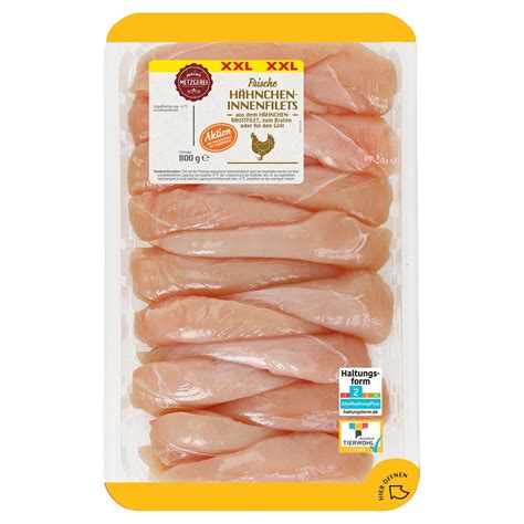 MEINE METZGEREI Hähnchen Innenfilet 800 g von ALDI SÜD ansehen