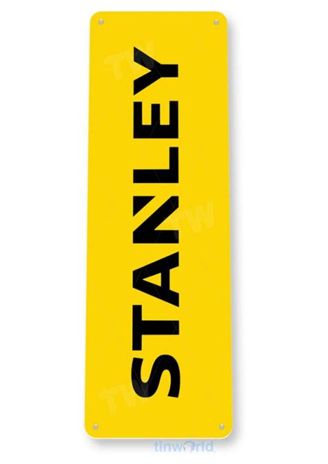 Stanley Tools Sign B251 Tinworld Garage Signs