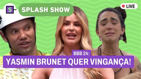 Bbb Pared O Enquete Ao Vivo Luiza Brunet Detona Maycon E Luigi