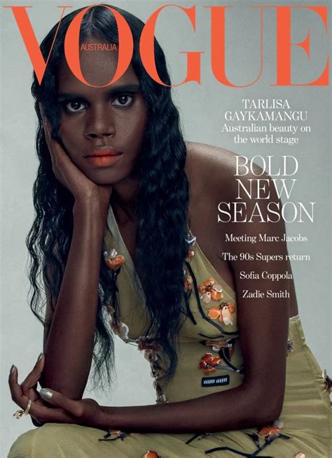 Face Forward Breakout Model Tarlisa Gaykamangu Covers Vogues