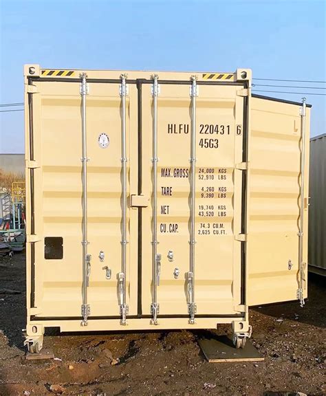 Iso Standard Side Door Opening Ft Open Side Shipping Container With