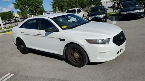 Ford Taurus Police Interceptor Awd Lot Youtube