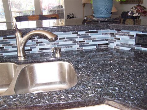 Backsplash For Blue Pearl Granite - Blue Pearl Granite - Featured ...