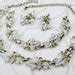 Sarah Coventry Plain And Fancy Demi Parure English Ivy Set Etsy