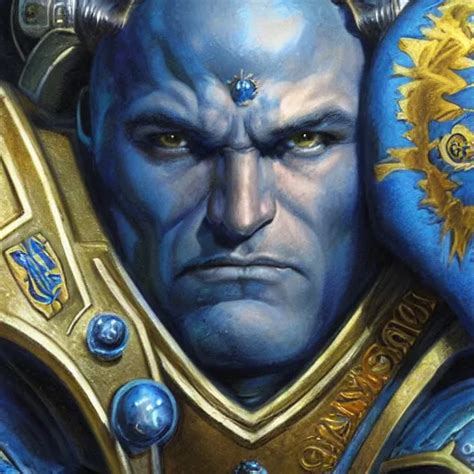 Roboute Guilliman Primarch Of The Ultramarines Stable Diffusion