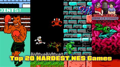 Top 20 HARDEST NES Games YouTube