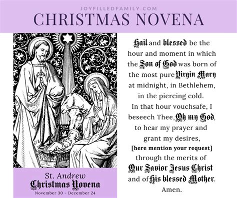 St Andrew Christmas Novena 2024 - Moll Sydney