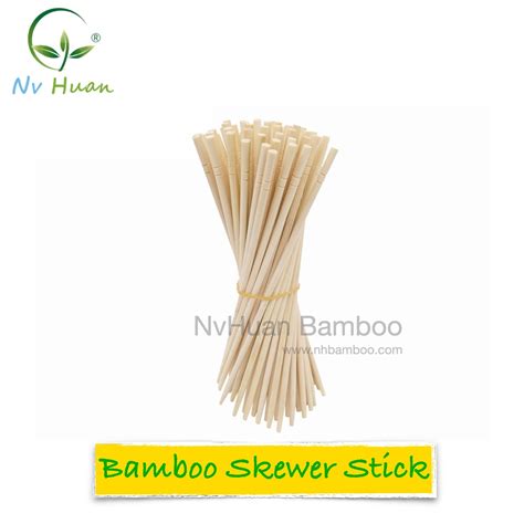 Biodegradable Moso Bamboo Stick Espeto De Bambu China Bamboo Stick