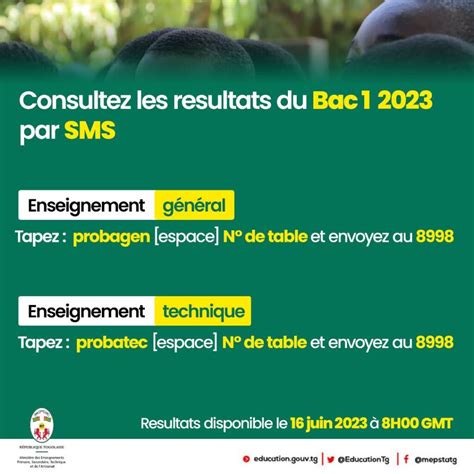 Togo Bac Voici La Date Des R Sultats Et Comment Les Consulter