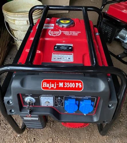 Kw Bajaj M Low Noise Portable Generator Set At Rs Mumbai