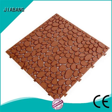 decorative plastic floor tiles high-quality | JIABANG