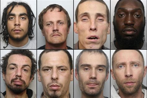 Faces Of 18 Northamptonshire Thugs Sex Offenders Thieves Drink Drivers Drug Dealers And An