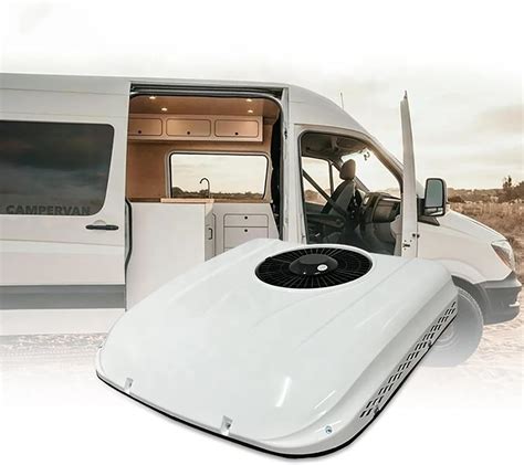 TEHONGMAI Car Electric RV Rooftop Air Conditioner 12V Parking Air