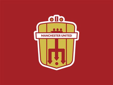 Manchester United Badge Redesign by Matt Williams on Dribbble