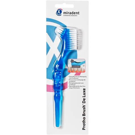 Miradent Prothesenbürste Protho Brush blau trans Shop der Apotheke