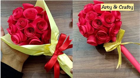 How To Make Paper Flower Bouquet For Birthday Best Flower Site