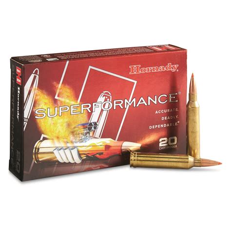 Hornady Superformance 7mm Remington Magnum SST 154 Grain 20 Rounds