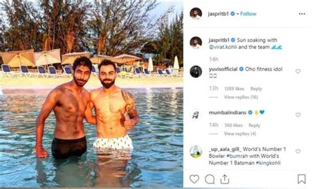 Yuvraj Singh trolls Jasprit Bumrah for flaunting six-pack abs ahead of 1st India vs West Indies ...