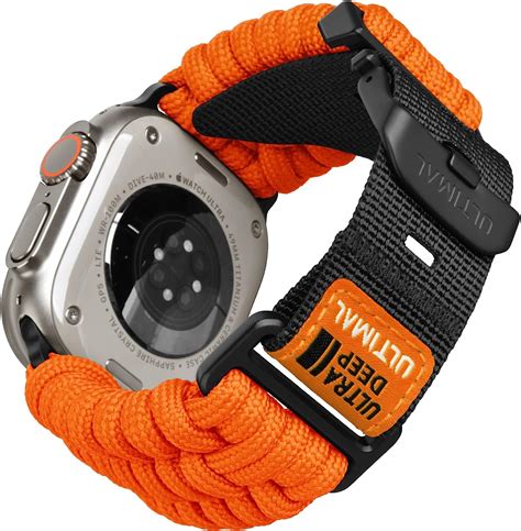 ULTIMAL Compatible With Apple Watch Straps 45mm 44mm 42mm Rugged