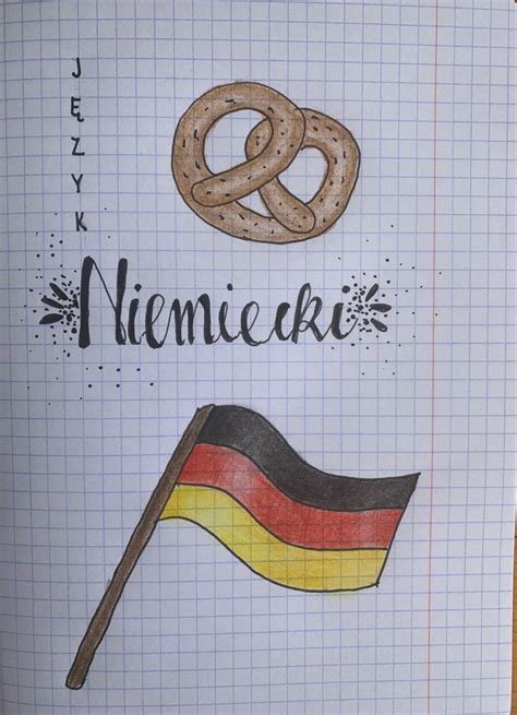 Niemiecki Pierwsza Strona Zeszytu Idee Per Disegnare Copertine