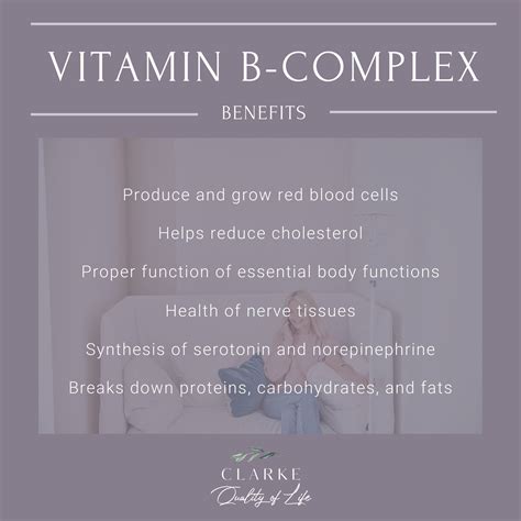 Benefit Of B Complex Vitamin Quality Of Life